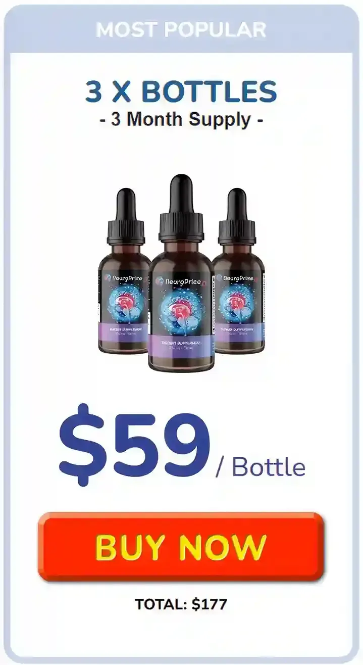 NeuroPrime - 3 Bottles pricing